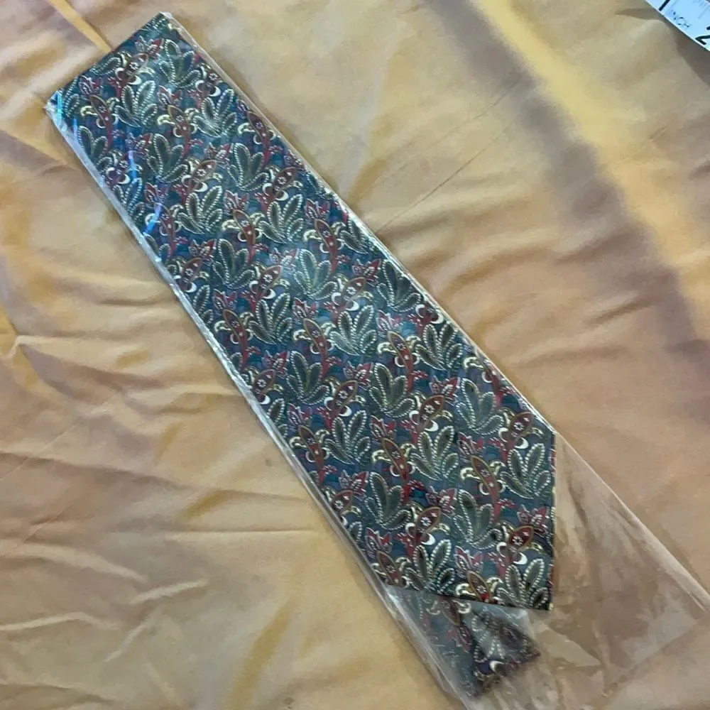 DiModa Hand made Silk Tie NWT Vintage